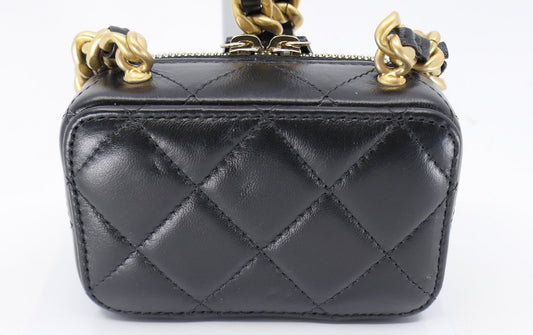 Chanel Zip Around Card Holder Crossbody
