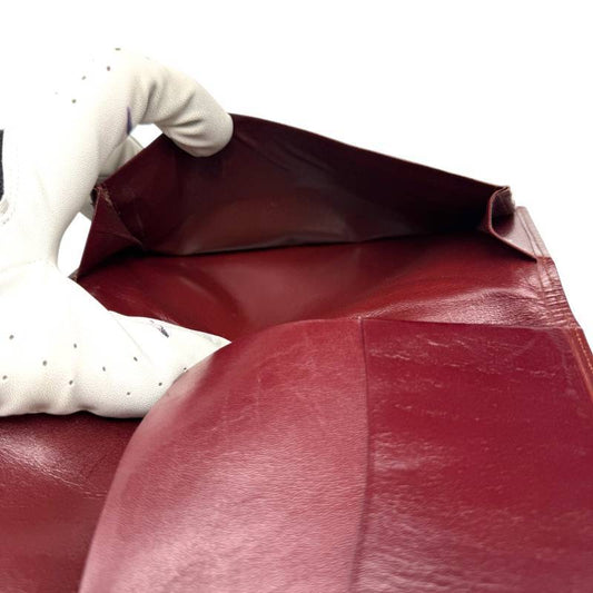 Cartier Burgundy Must de Cartier Leather Long Wallet