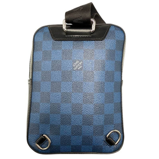 Brand New! Louis Vuitton Damier Graphite Blue Avenue Sling Bag