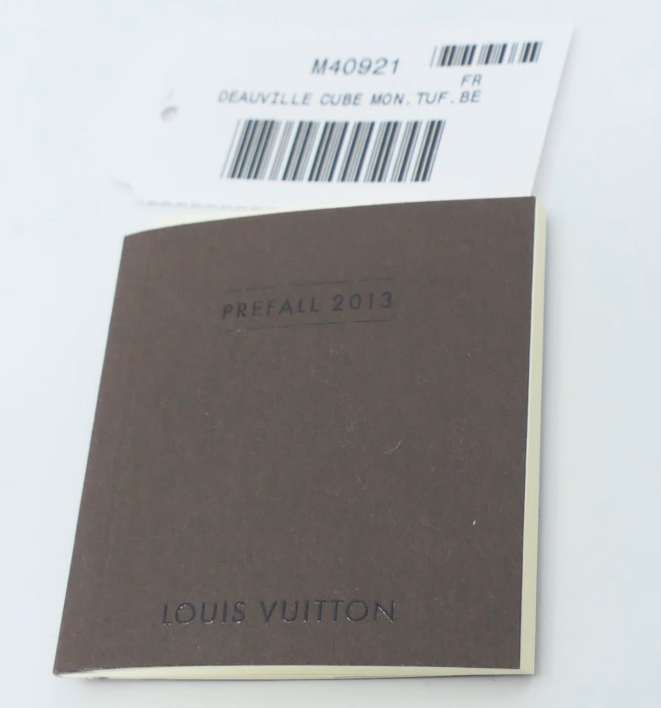 Louis Vuitton Tuffetage Deauville Cube Bag in Dimensional Monogram