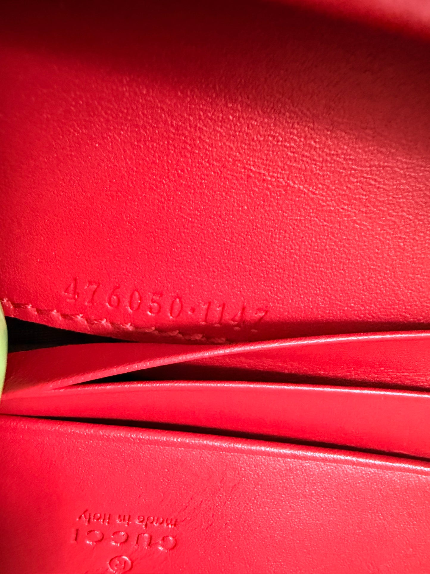 Gucci GG Supreme Cherry Continental Wallet
