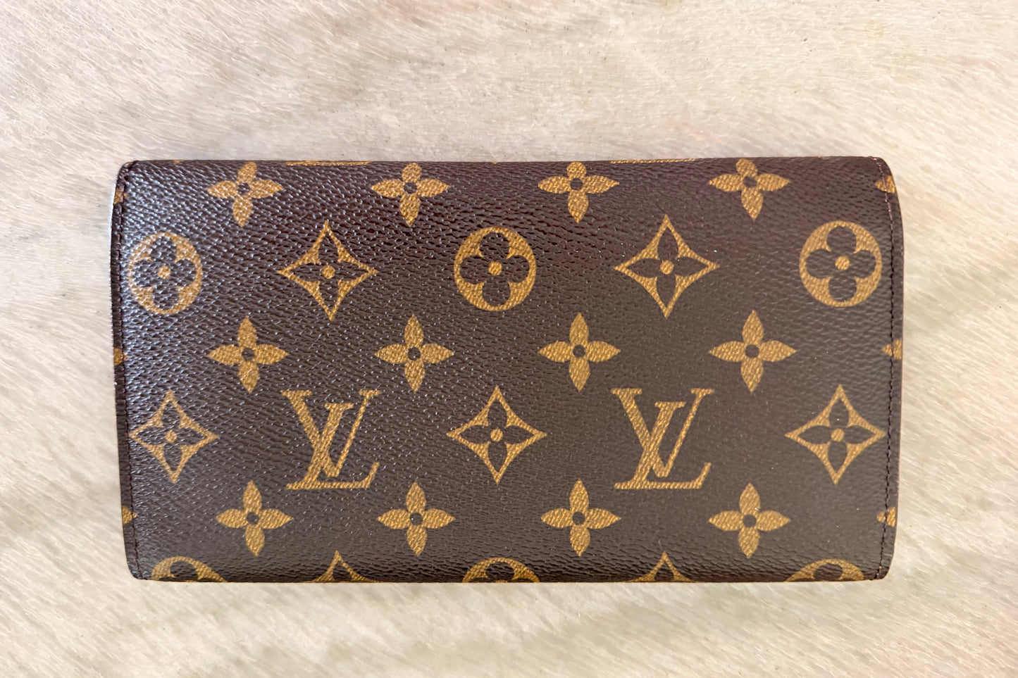Louis Vuitton Monogram Canvas Long Wallet