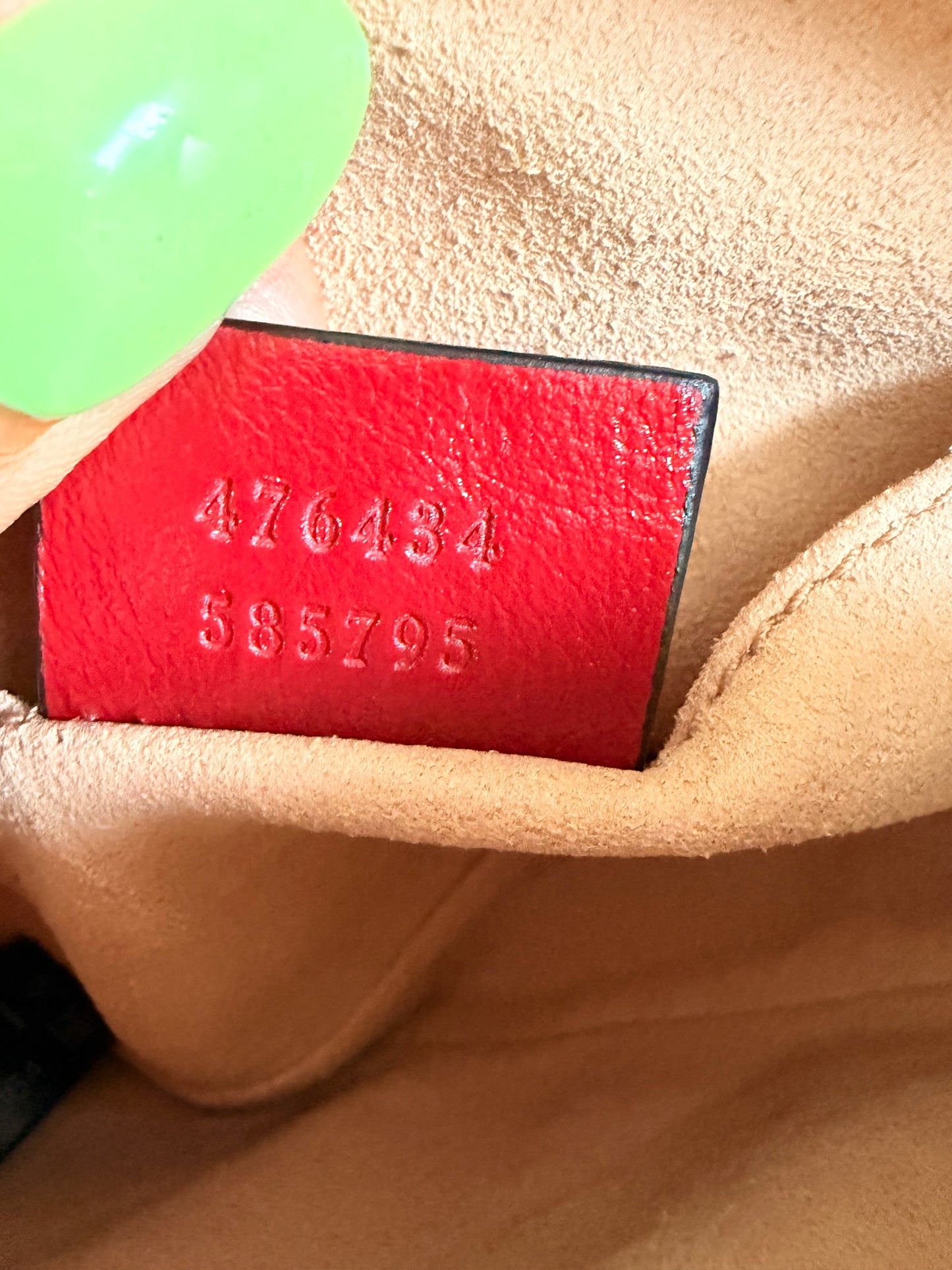 Gucci Black Matelassé Leather GG Marmont Belt Bag