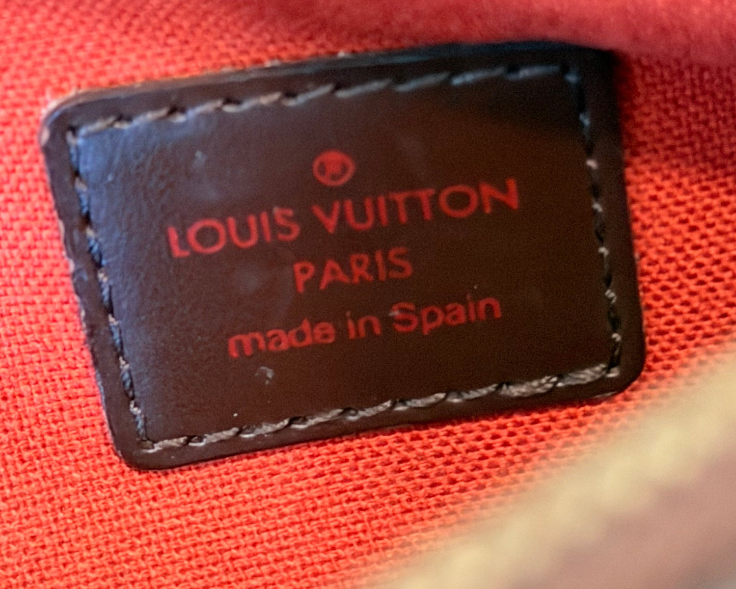 Louis Vuitton Geronimos Damier Ebene Cross Body / Belt Bag / Waist Bag