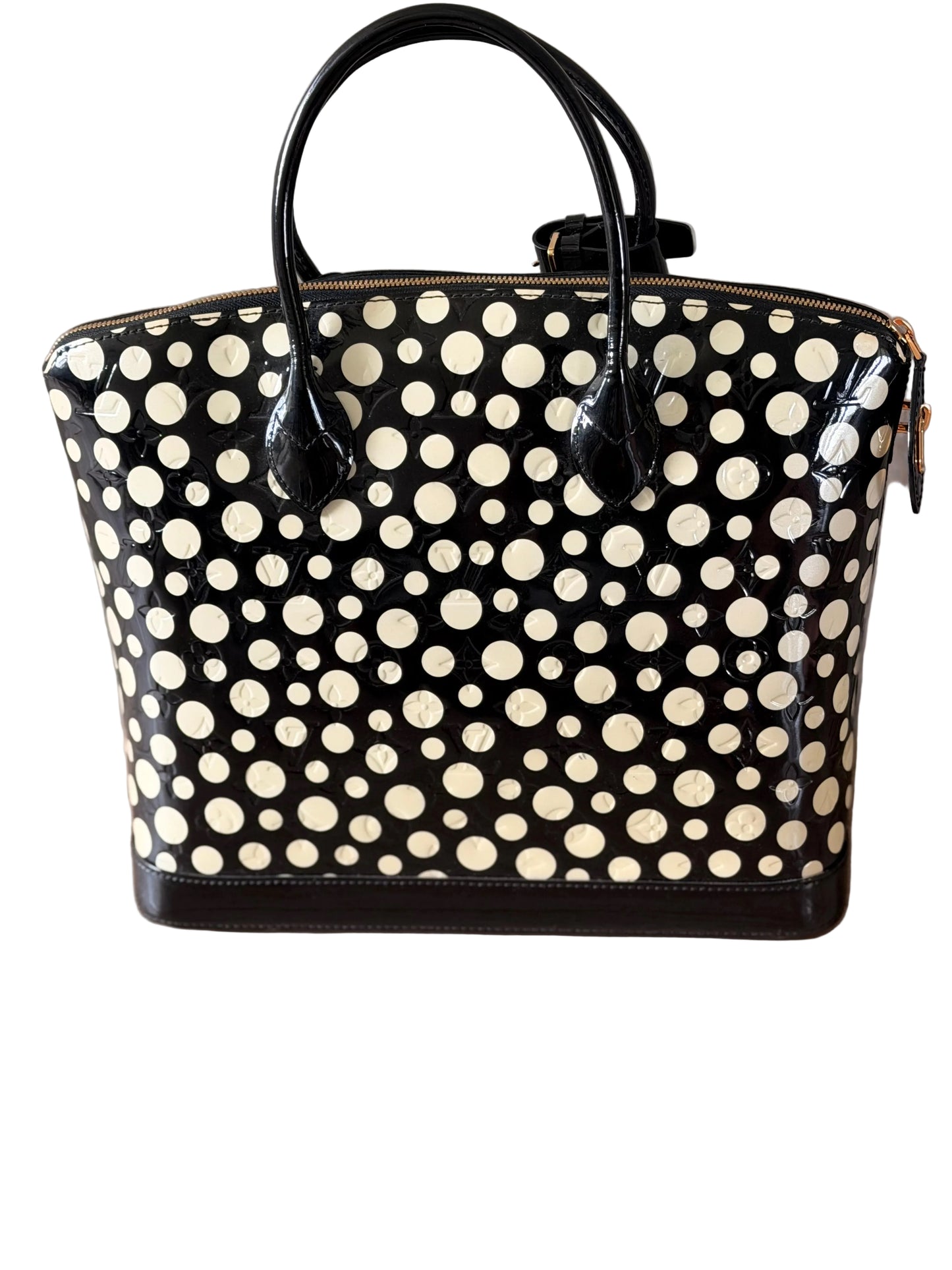 RARE COLLECTOR LIMITED EDITION Louis Vuitton x Yayoi Kusama, Polka Dot Lockit Bag