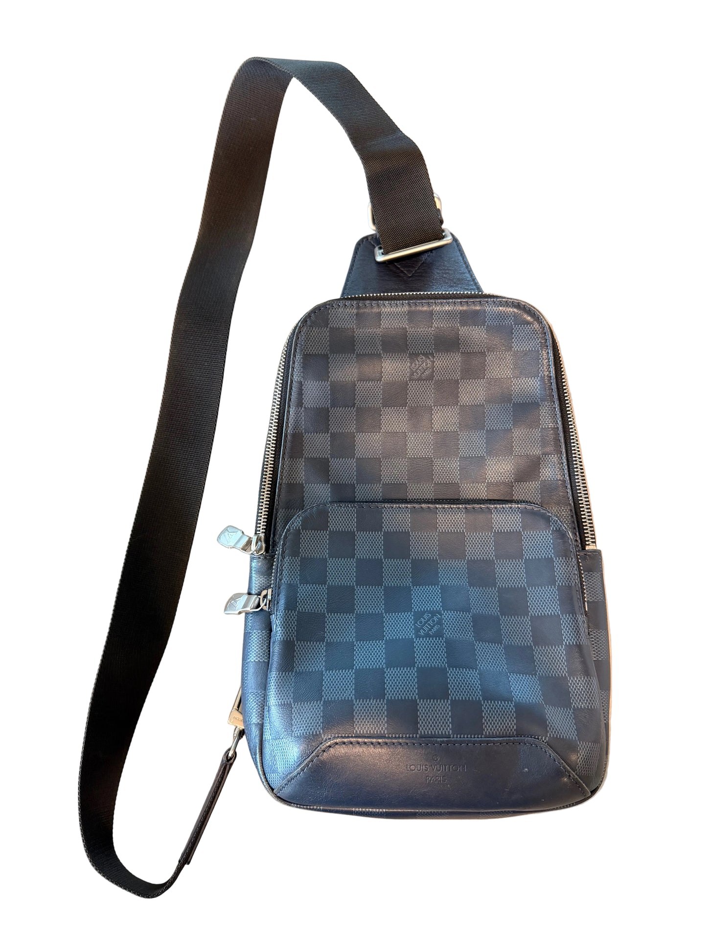 Louis Vuitton Avenue Sling Bag in Damier Graphite Canvas