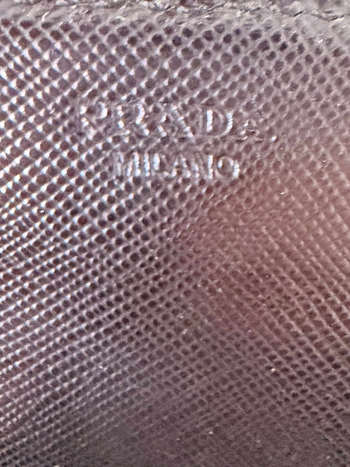 Prada Black Nylon Flap Wallet