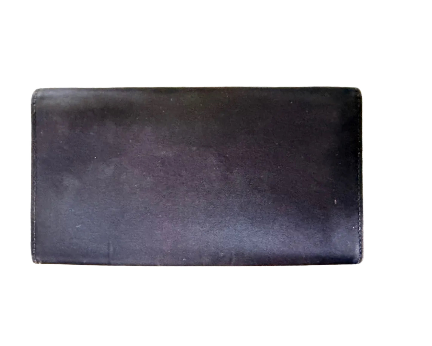 Prada Black Nylon Flap Wallet