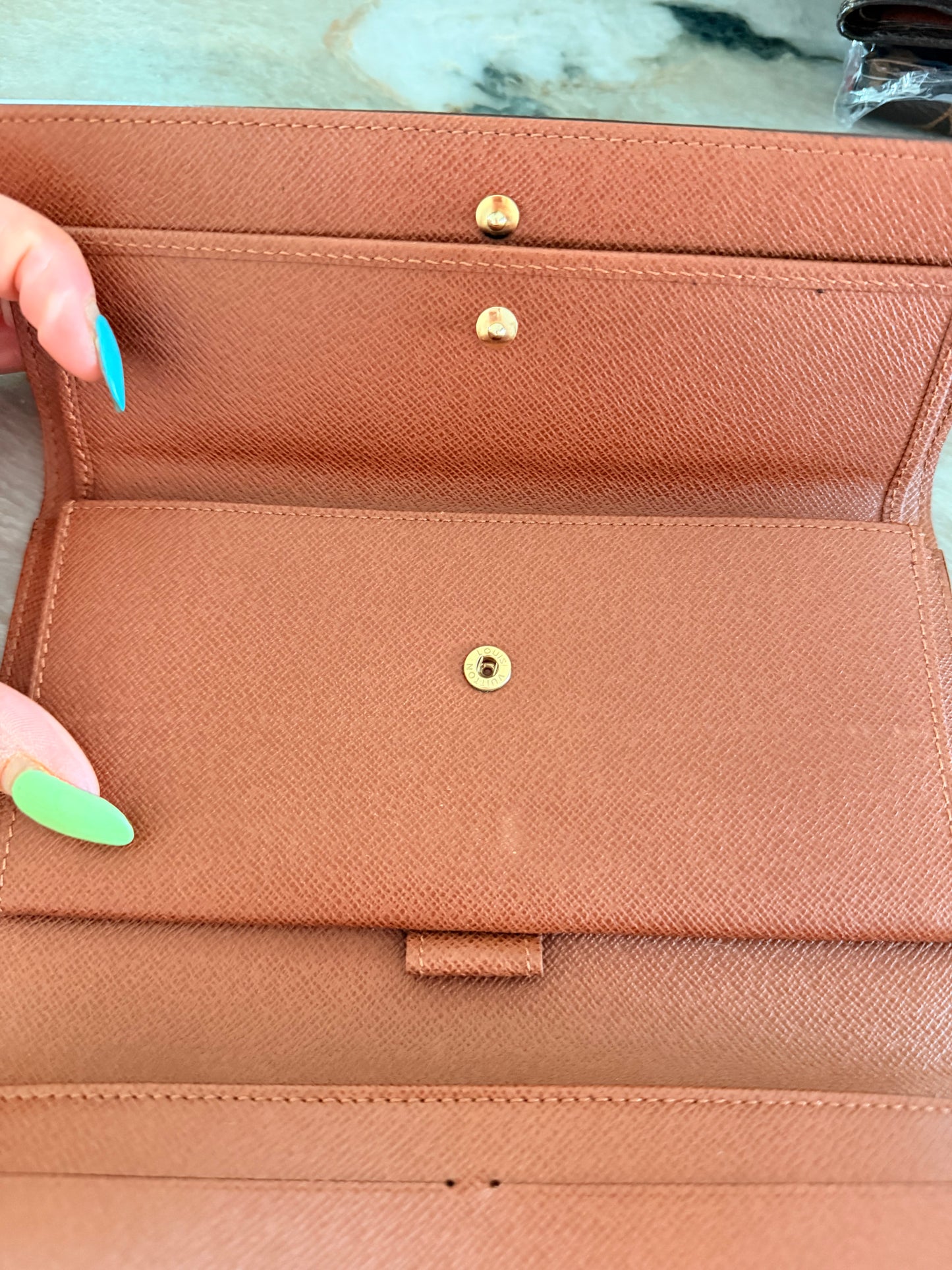 Louis Vuitton Monogram Canvas Long Wallet