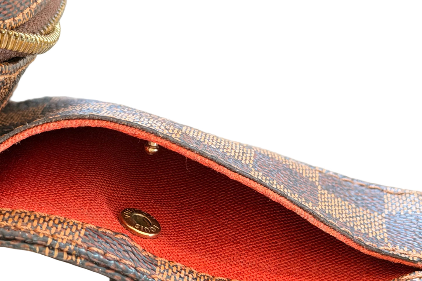 Louis Vuitton Geronimos Damier Ebene Cross Body / Belt Bag / Waist Bag