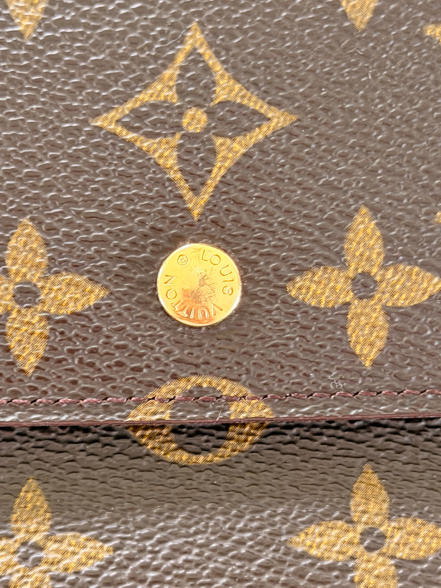 Louis Vuitton Monogram Canvas Long Wallet