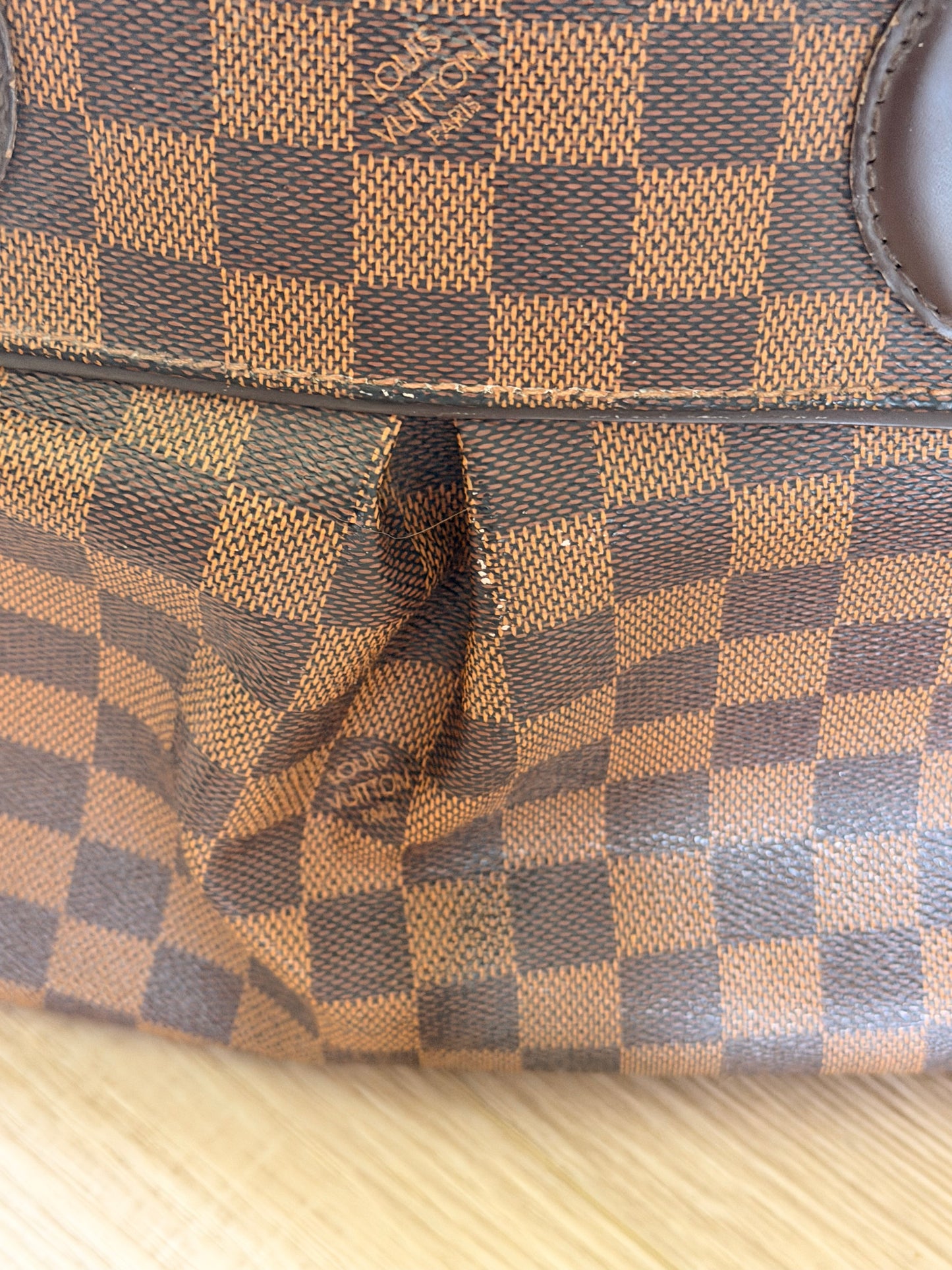 Louis Vuitton Damier Ebene Trevi PM Satchel Bag
