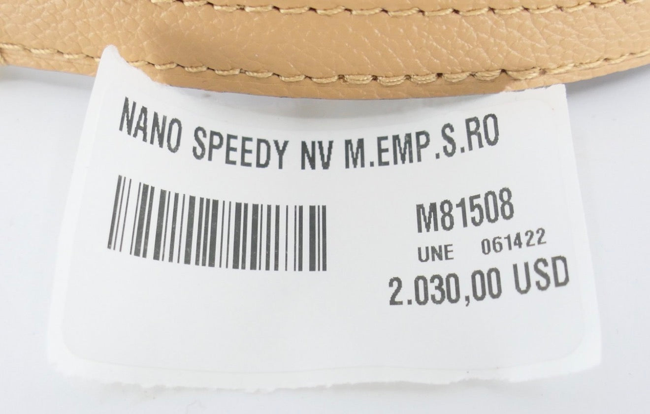Louis Vuitton Nano Speedy Empriente in Giant Monogram