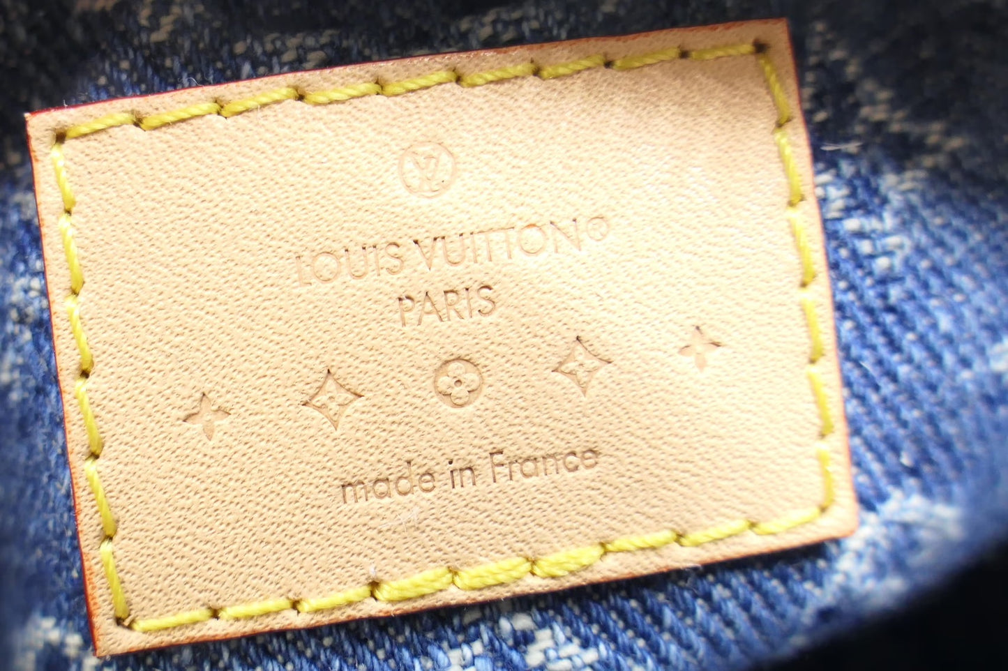 Louis Vuitton Nano Speedy in Denim Remix