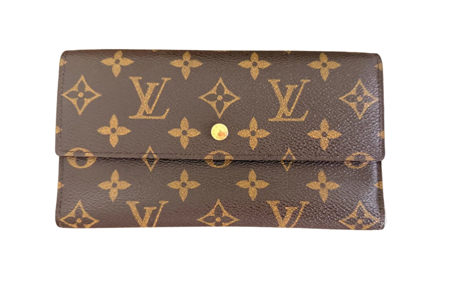 Louis Vuitton Monogram Canvas Long Wallet