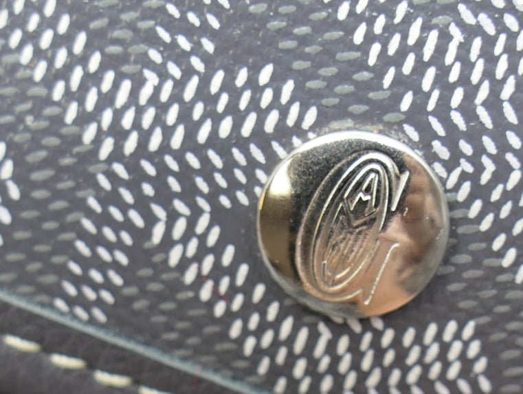 Goyard St Louis PM Gray Tote with Monogram
