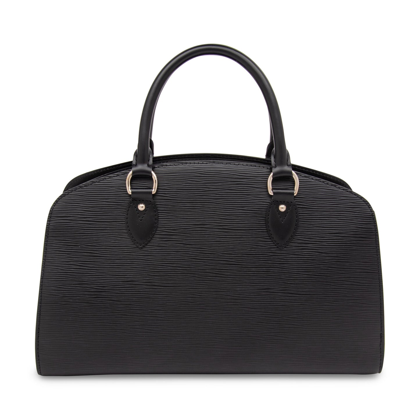 Louis Vuitton, Black Epi Pont-Neuf Handbag