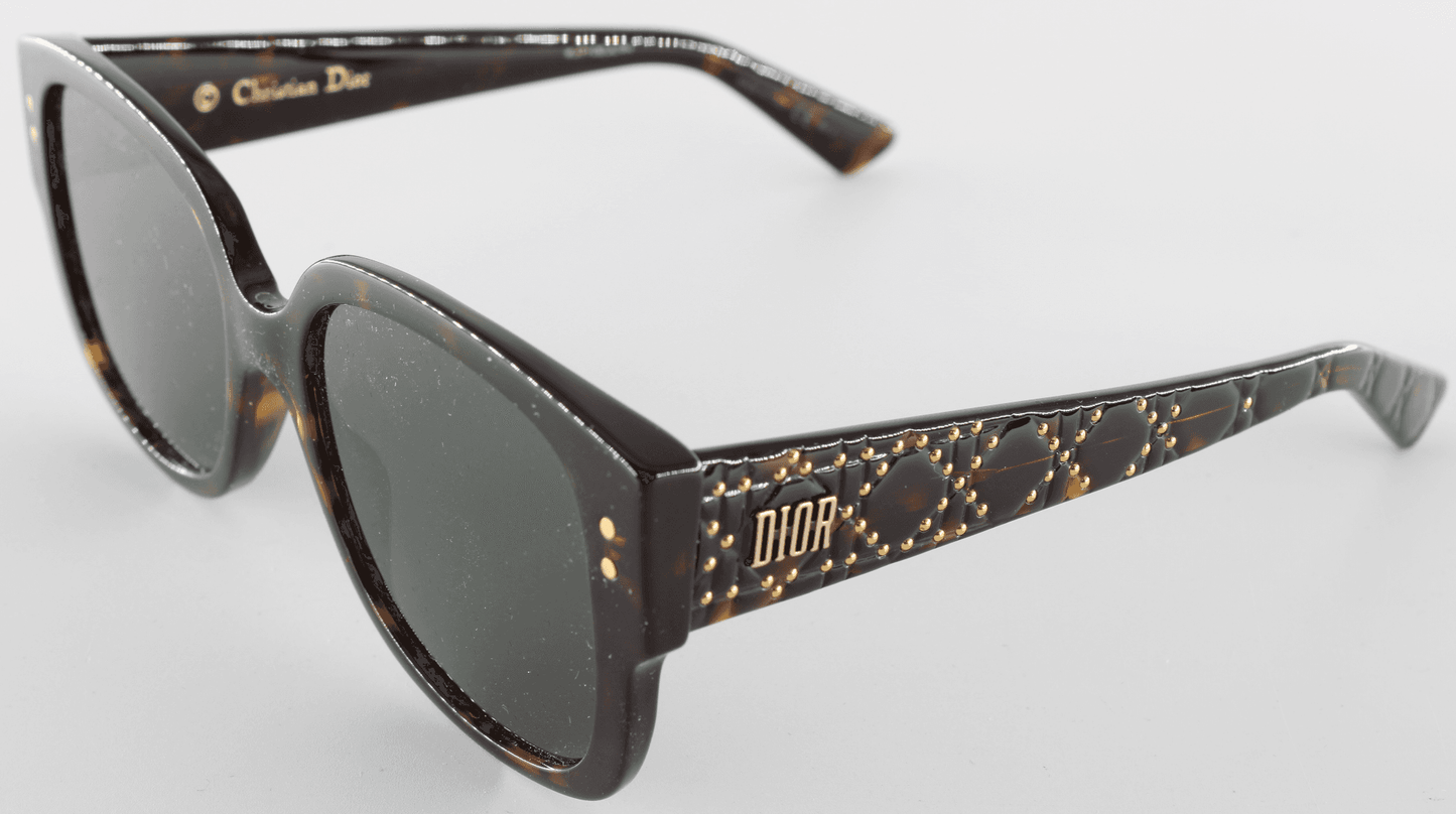 🖤 Christian Dior “Lady Dior Studs” Sunglasses – 08607 (Full Set)