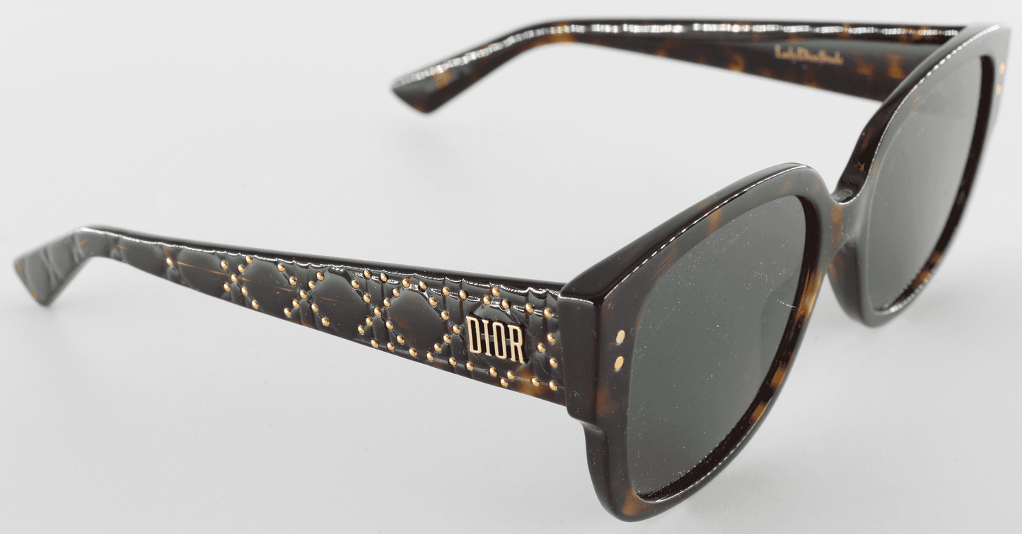 🖤 Christian Dior “Lady Dior Studs” Sunglasses – 08607 (Full Set)