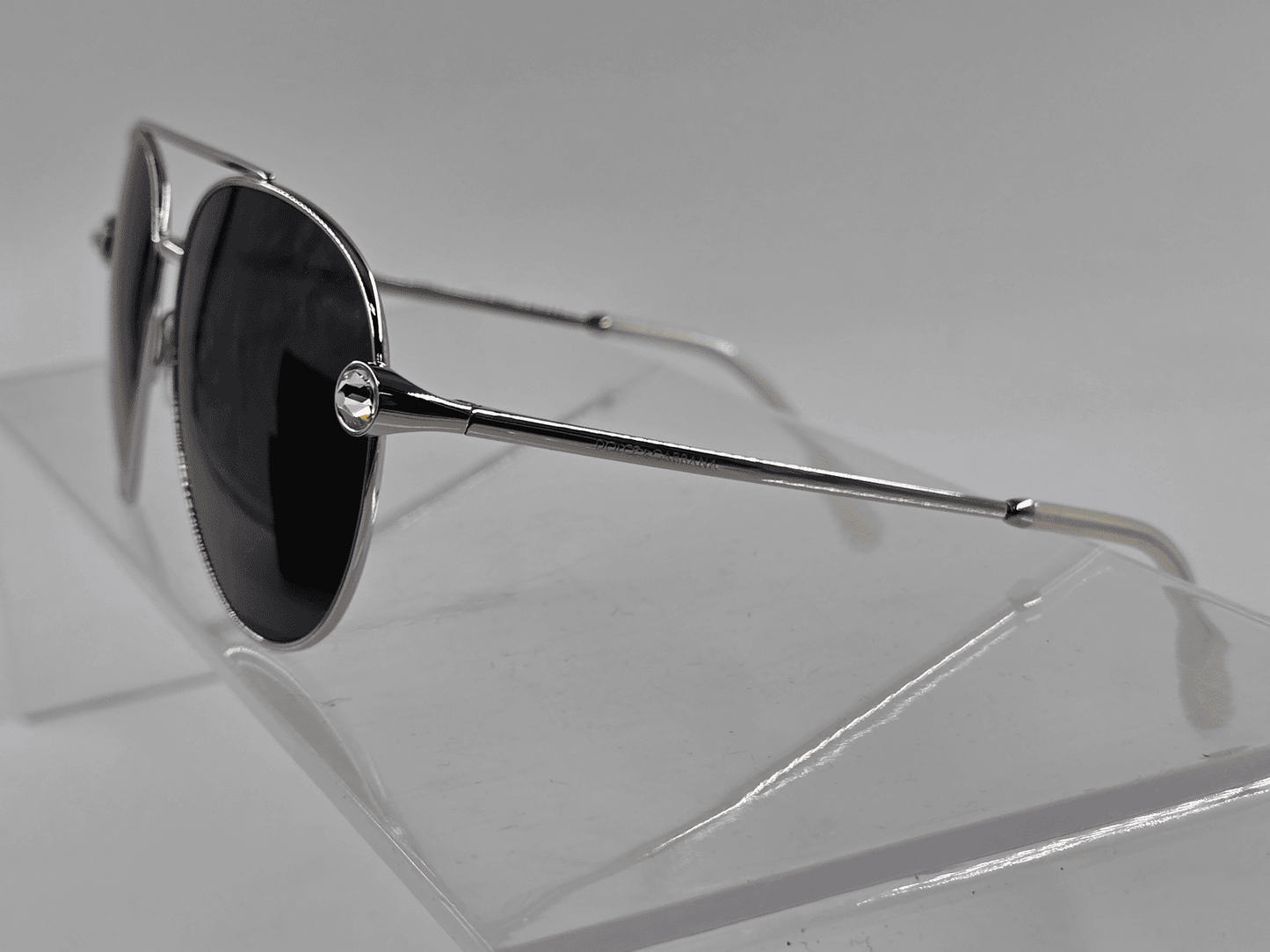 🖤 Dolce & Gabbana Aviator Sunglasses – DG2283-B (Full Set)