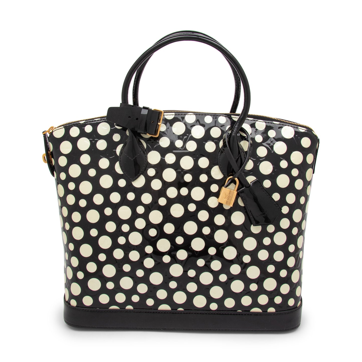 RARE COLLECTOR LIMITED EDITION Louis Vuitton x Yayoi Kusama, Polka Dot Lockit Bag