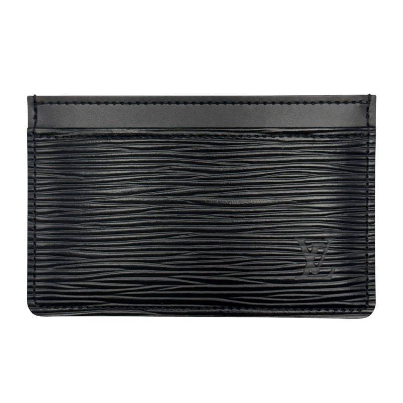 Louis Vuitton Black Epi Leather Card Holder