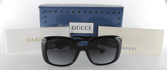 Gucci Oversized Black Gradient Sunglasses