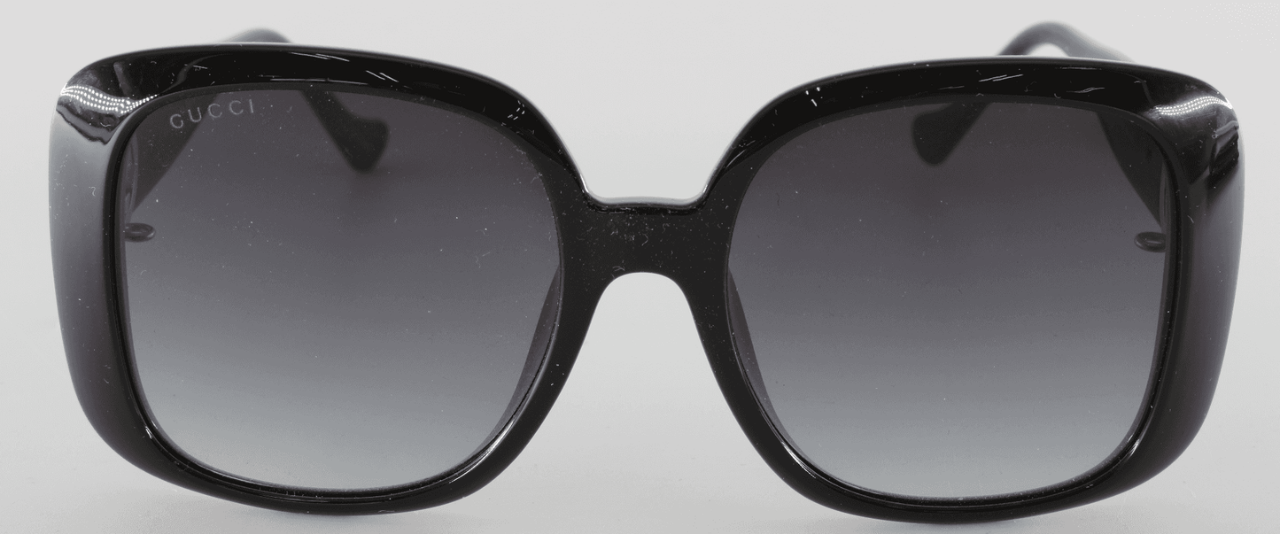 Gucci Oversized Black Gradient Sunglasses