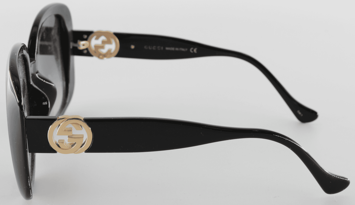 Gucci Oversized Black Gradient Sunglasses