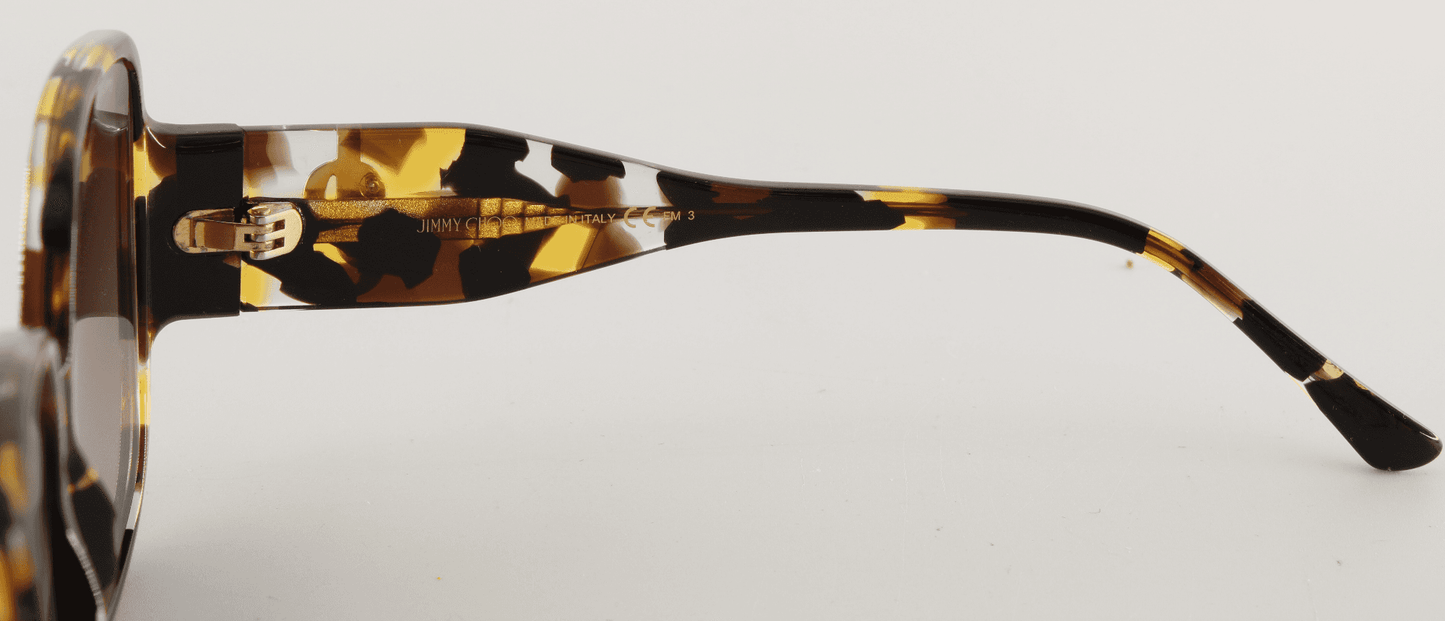Jimmy Choo Tara/S Oversized Tortoise Sunglasses – EPZJL
