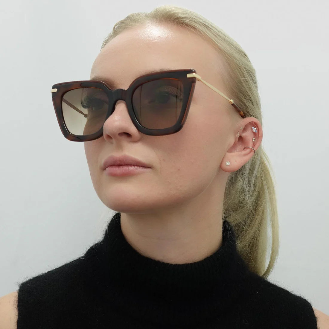 🖤 Jimmy Choo “Ciara G/S” Sunglasses – OCYHA (Full Set)