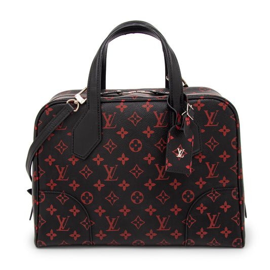 RARE COLLECTOR LIMITED EDITION Louis Vuitton, Infrarouge Monogram Dora Soft MM Bag