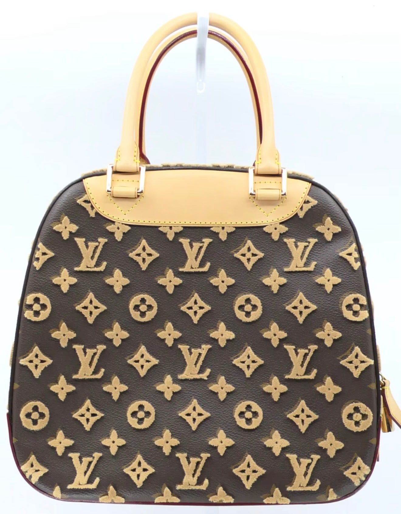 Louis Vuitton Tuffetage Deauville Cube Bag in Dimensional Monogram