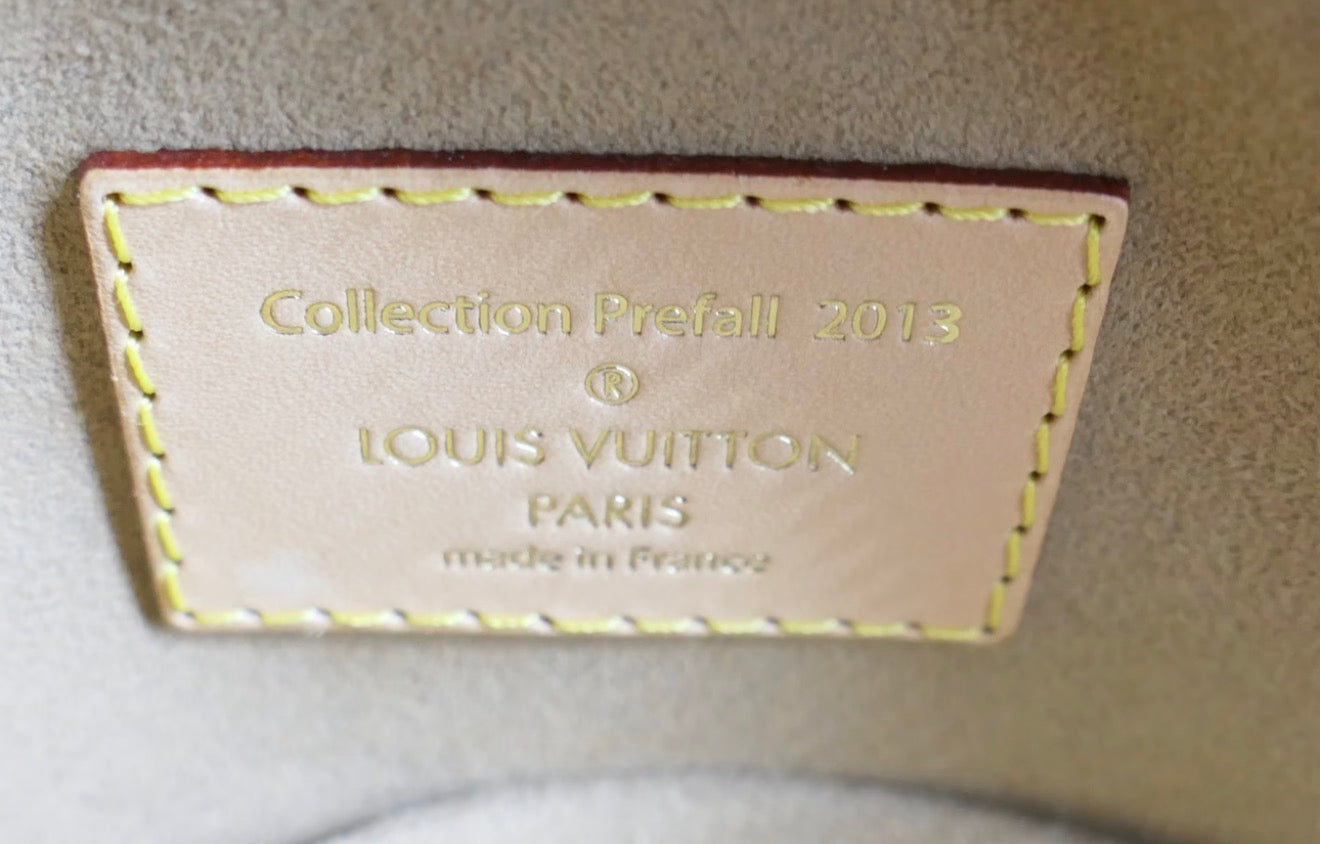 Louis Vuitton Tuffetage Deauville Cube Bag in Dimensional Monogram