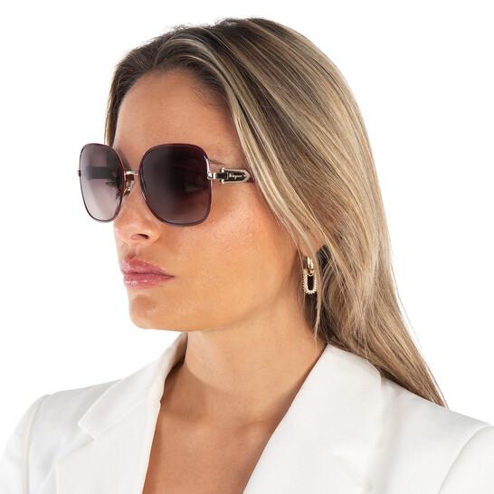 Salvatore Ferragamo Bordeaux SF150S Gradient Sunglasses