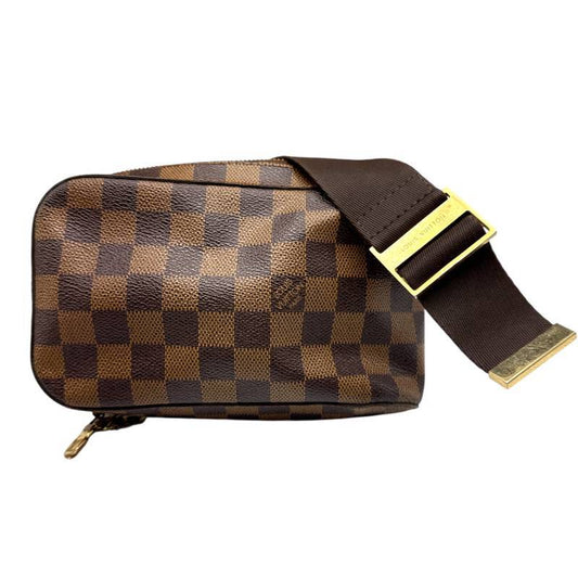 Louis Vuitton Geronimos Damier Ebene Cross Body / Belt Bag / Waist Bag