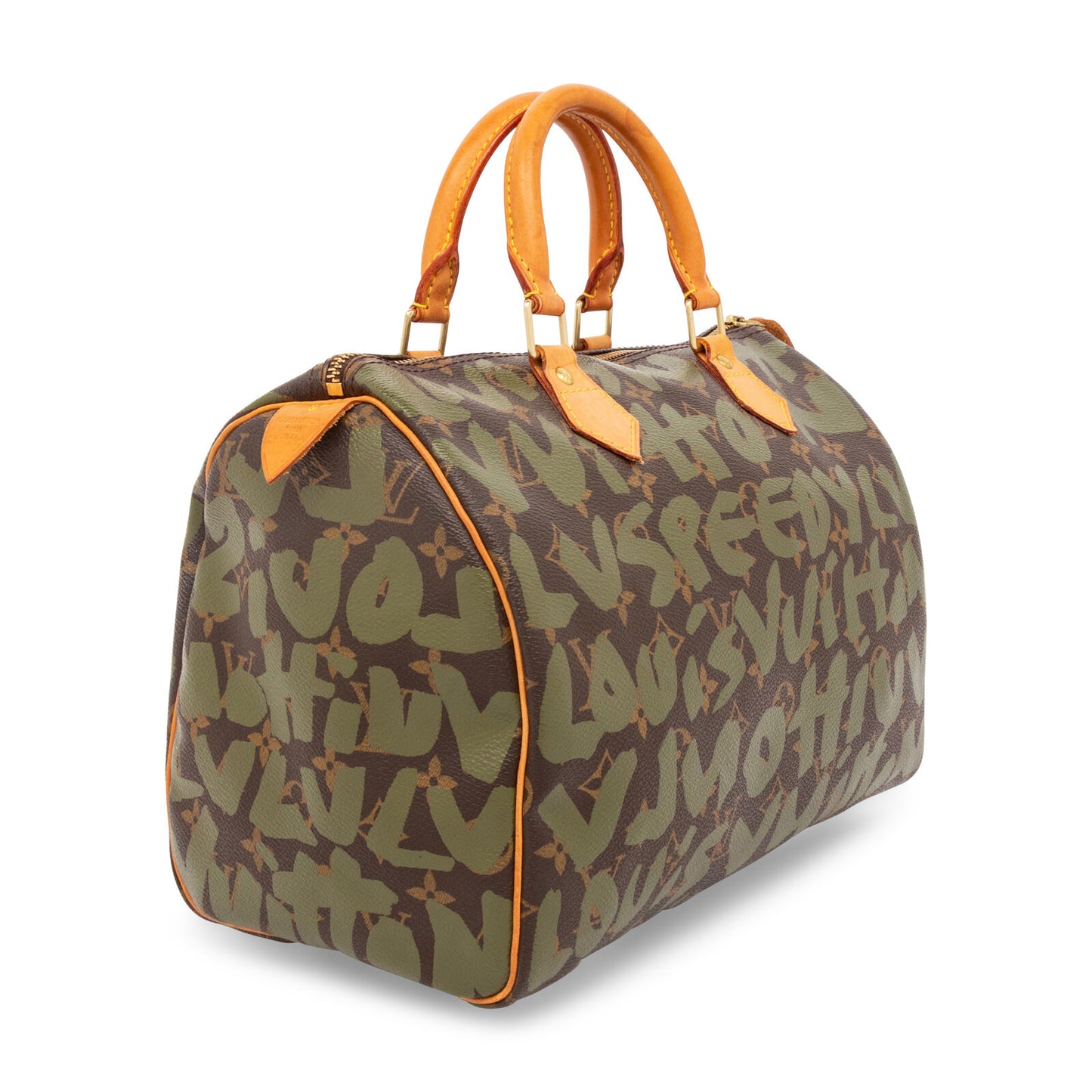 RARE COLLECTOR LIMITED EDITION Louis Vuitton, Speedy 30 with Stephen Sprouse Graffiti