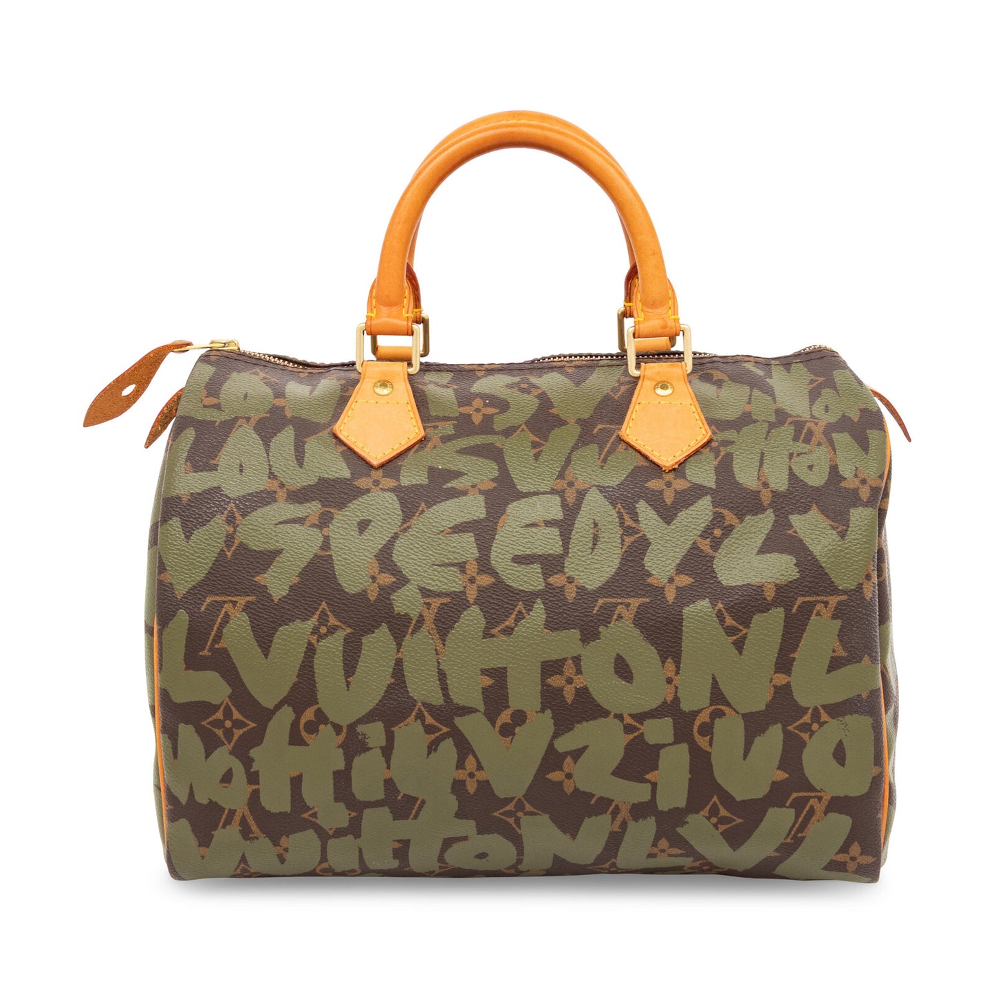 RARE COLLECTOR LIMITED EDITION Louis Vuitton, Speedy 30 with Stephen Sprouse Graffiti