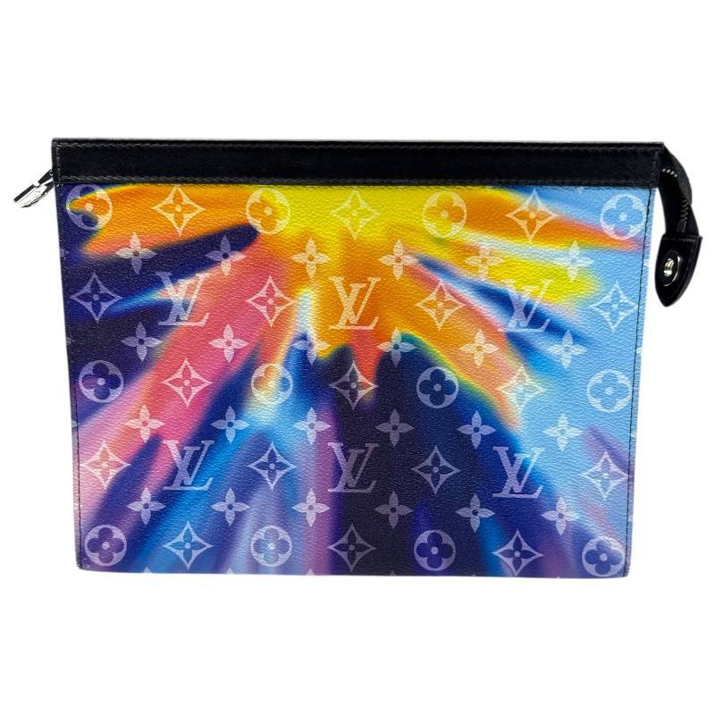 Louis Vuitton Monogram Sunrise Multicolor Voyage Pochette MM Like-New